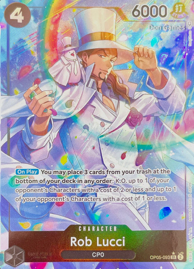 OP05-093 Rob Lucci Character Card Alternate Art