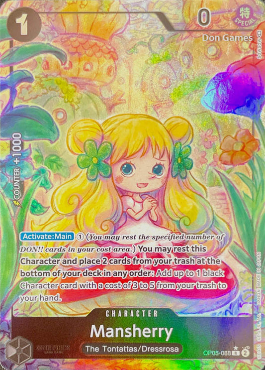 OP05-088 Mansherry Character Card Alternate Art