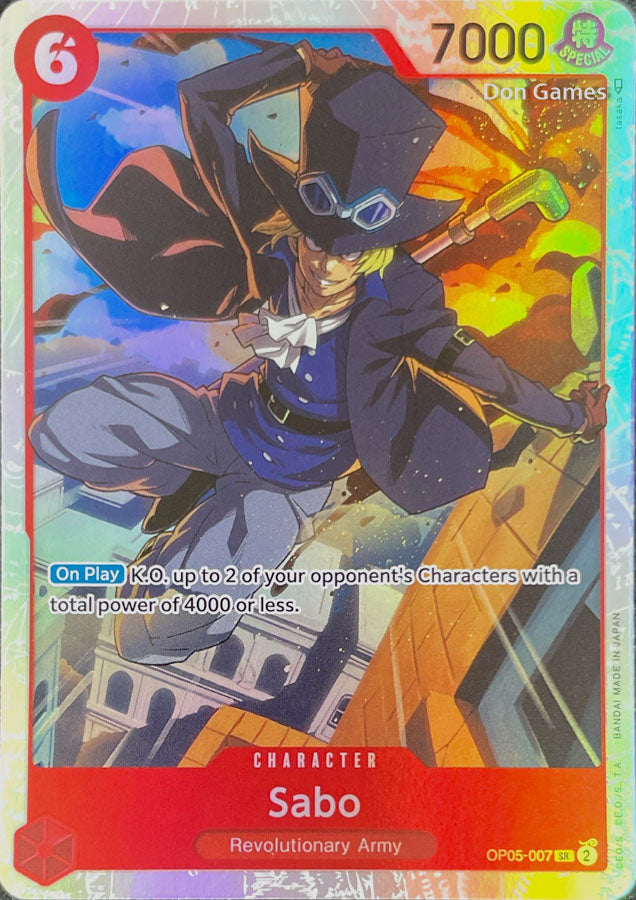 OP05-007 Sabo Character Card