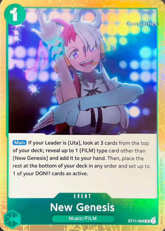 ST11-004 New Genesis Event Card