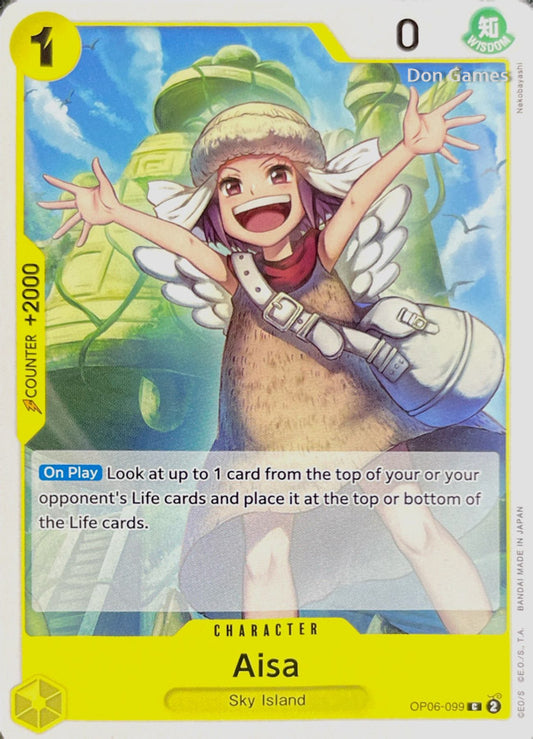 OP06-099 Aisa Character Card