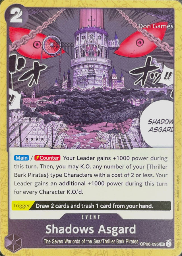 OP06-095 Shadows Asgard Event Card