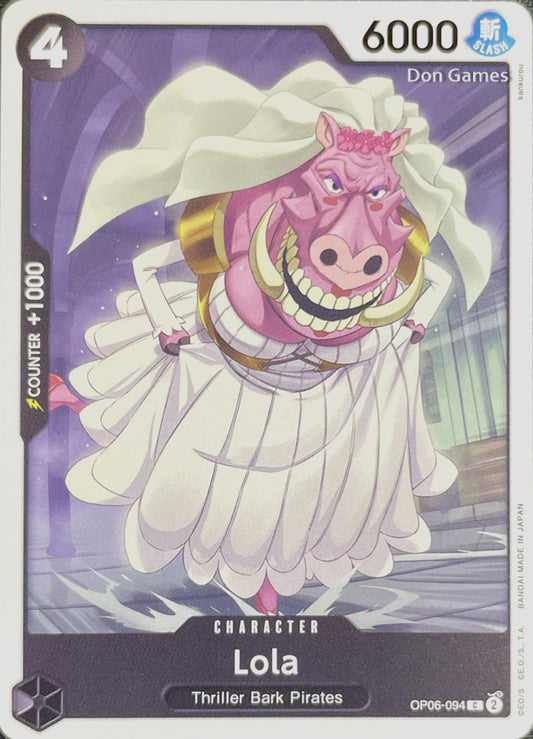 OP06-094 Lola Character Card