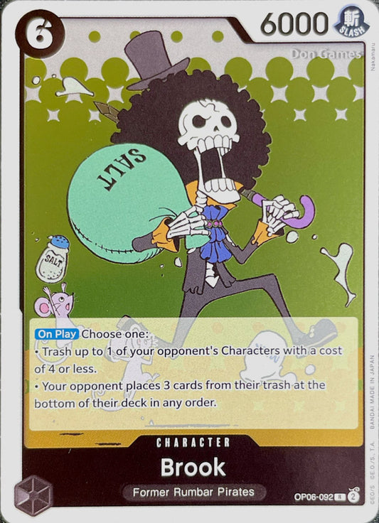 OP06-092 Brook Character Card