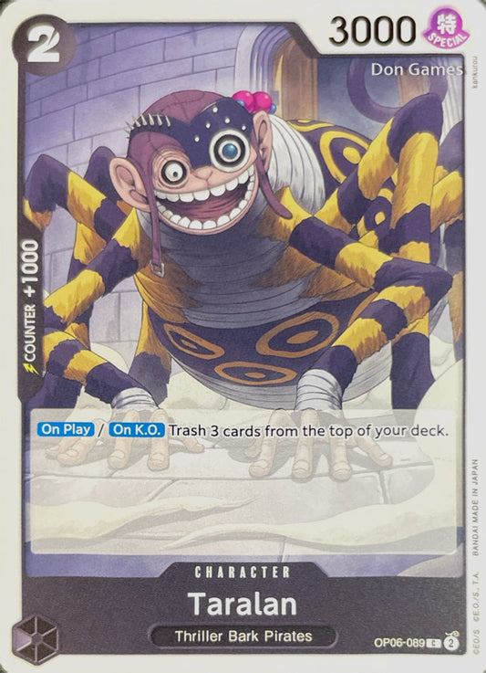 OP06-089 Taralan Character Card