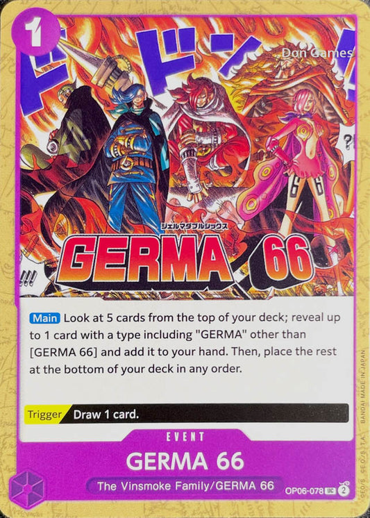 OP06-078 GERMA 66 Event Card