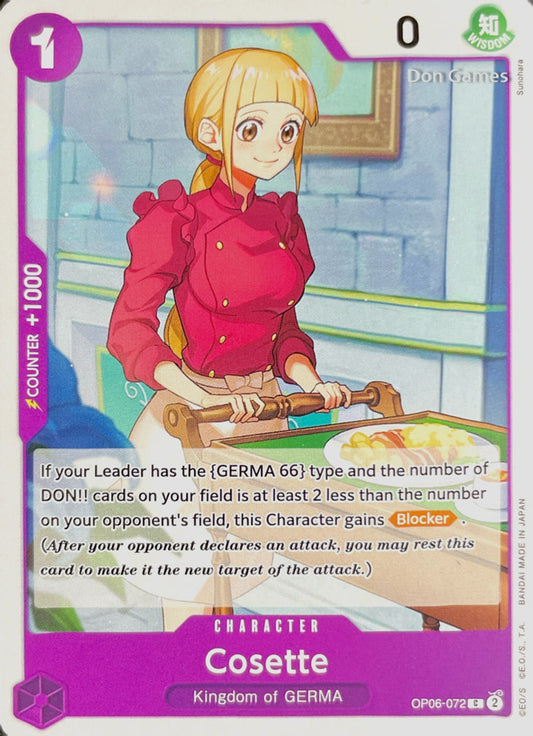 OP06-072 Cosette Character Card