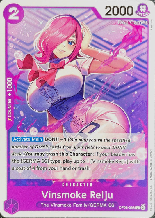 OP06-068 Vinsmoke Reiju Character Card