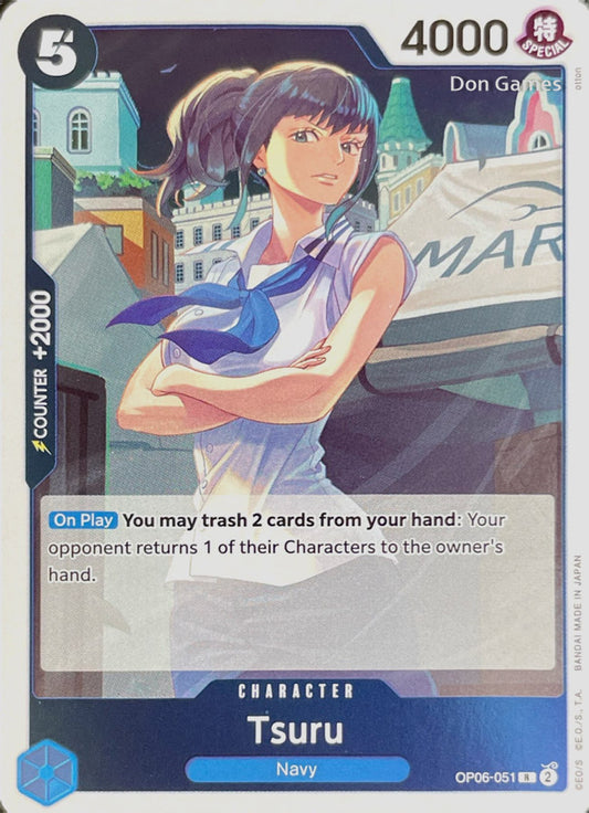 OP06-051 Tsuru Character Card