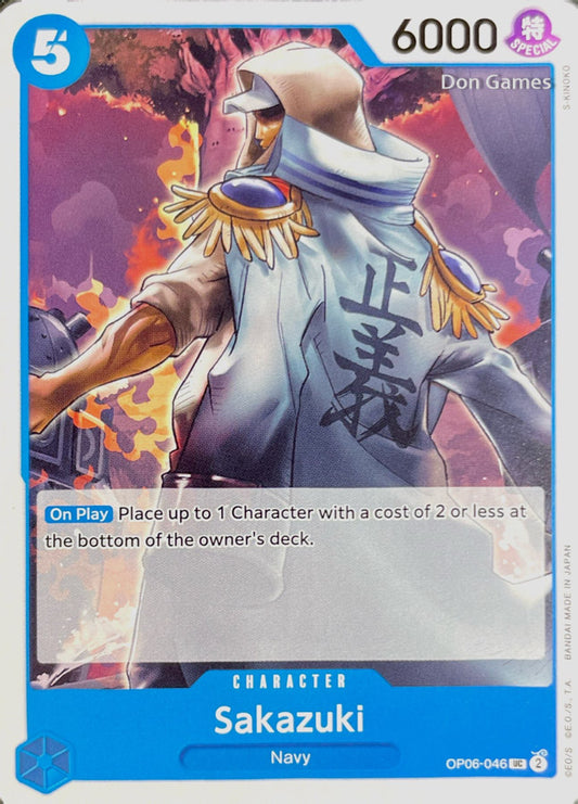 OP06-046 Sakazuki Character Card