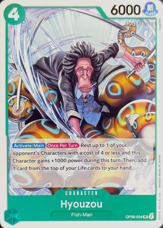 OP06-034 Hyouzou Character Card