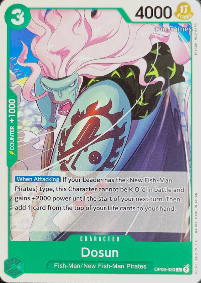 OP06-030 Dosun Character Card