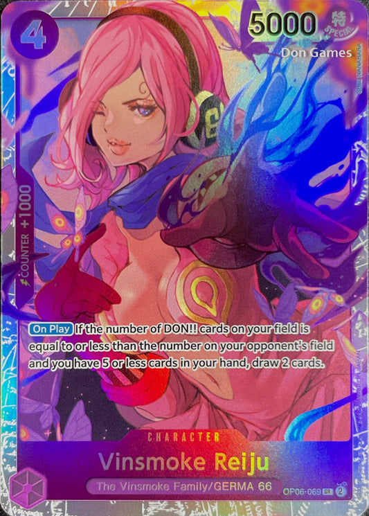 OP06-069 Vinsmoke Reiju Character Card