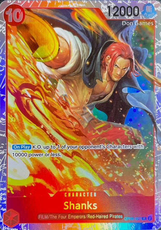 OP06-007 Shanks Character Card