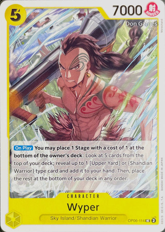 OP06-114 Wyper Character Card