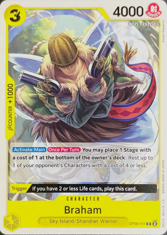 OP06-111 Braham Character Card