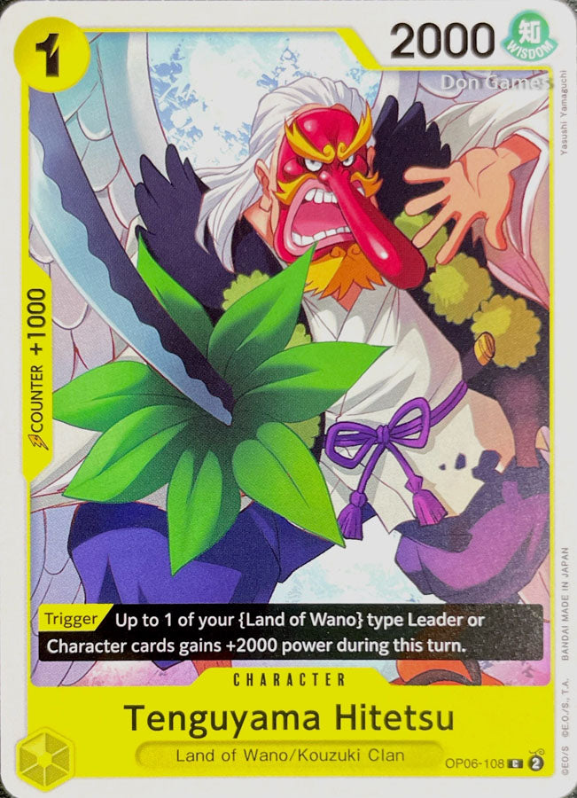 OP06-108 Tenguyma Hitetsu Character Card