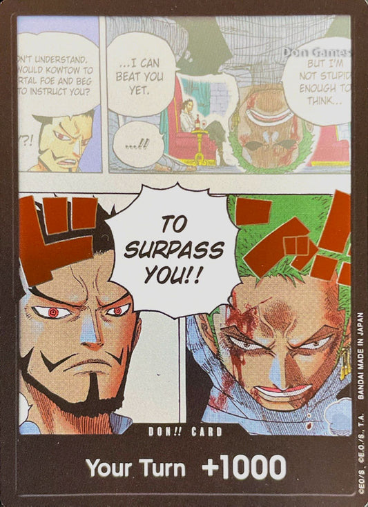 Don [DP-03] Zoro & Mihawk Alternate Art