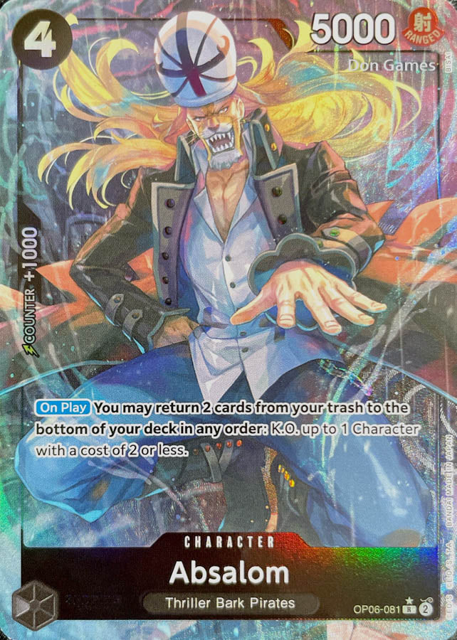 OP06-081 Absalom Character Card Alternate Art