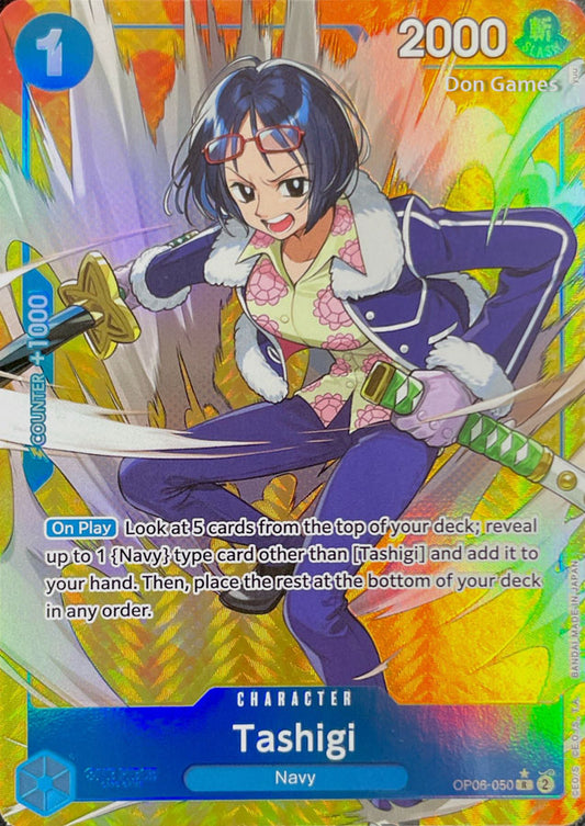 OP06-050 Tashigi Character Card Alternate Art