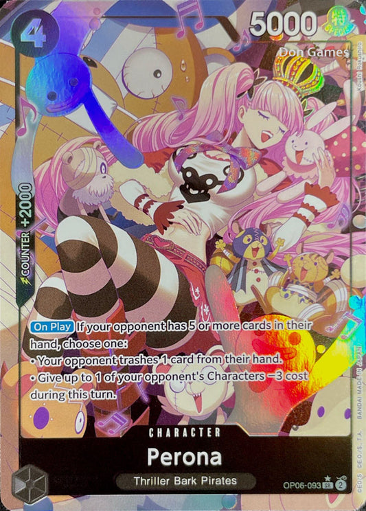 OP06-093 Perona Character Card Alternate Art