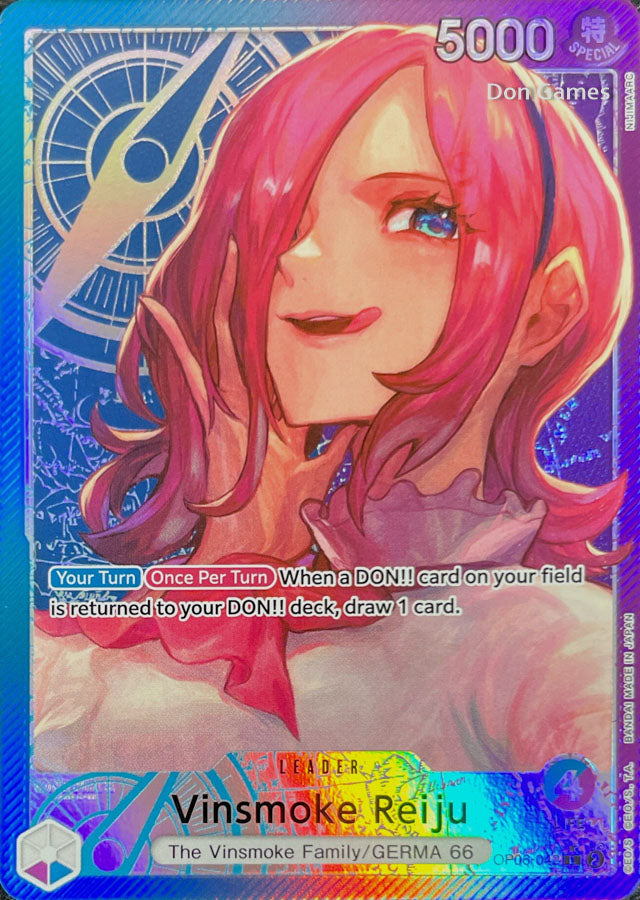 OP06-042 Vinsmoke Reiju Leader Card Alternate Art