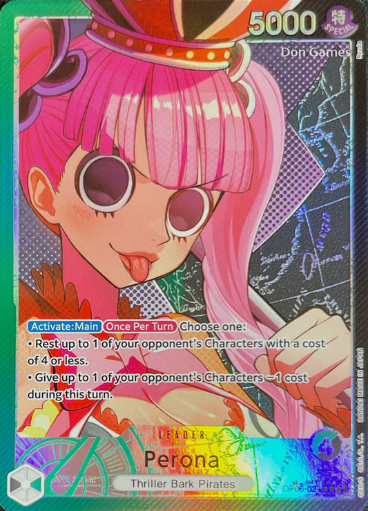 OP06-021 Perona Leader Card Alternate Art