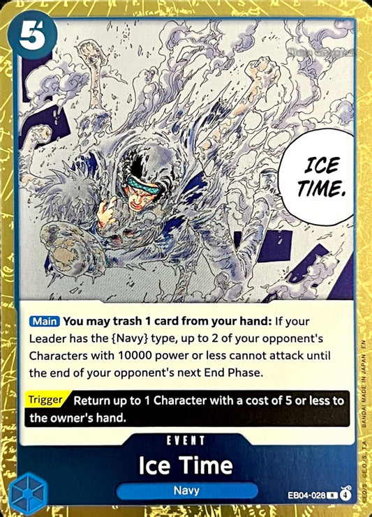 EB04-028 Ice Time Event Card
