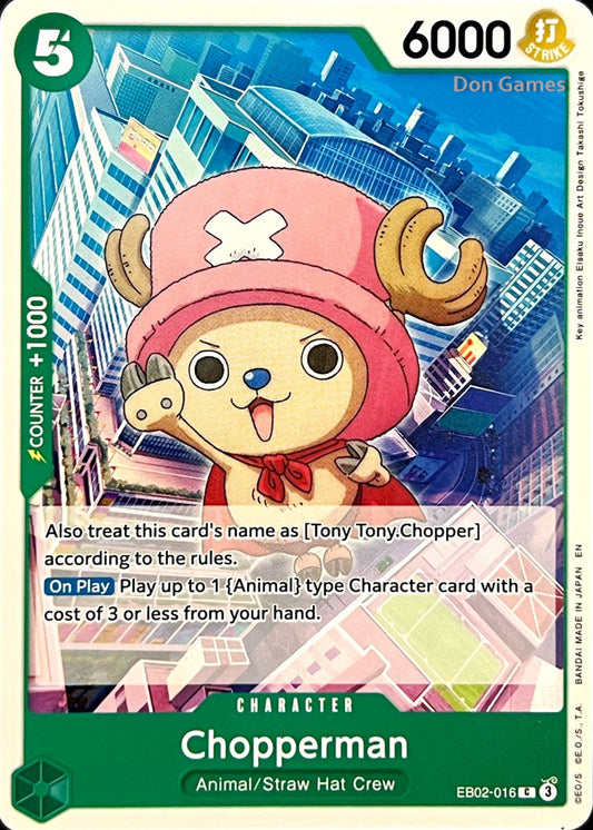 EB02-016 Chopperman Character Card