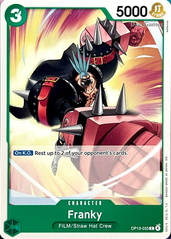 OP13-033 Franky Character Card