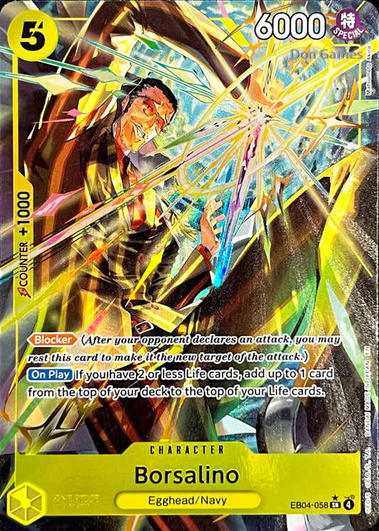 EB04-058 Borsalino Character Card Alternate Art