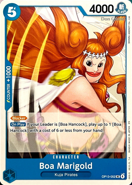 OP13-052 Boa Marigold Character Card