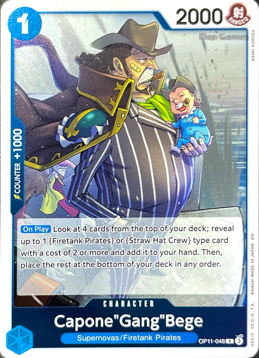 OP11-048 Capone" Gang" Bege Character Card