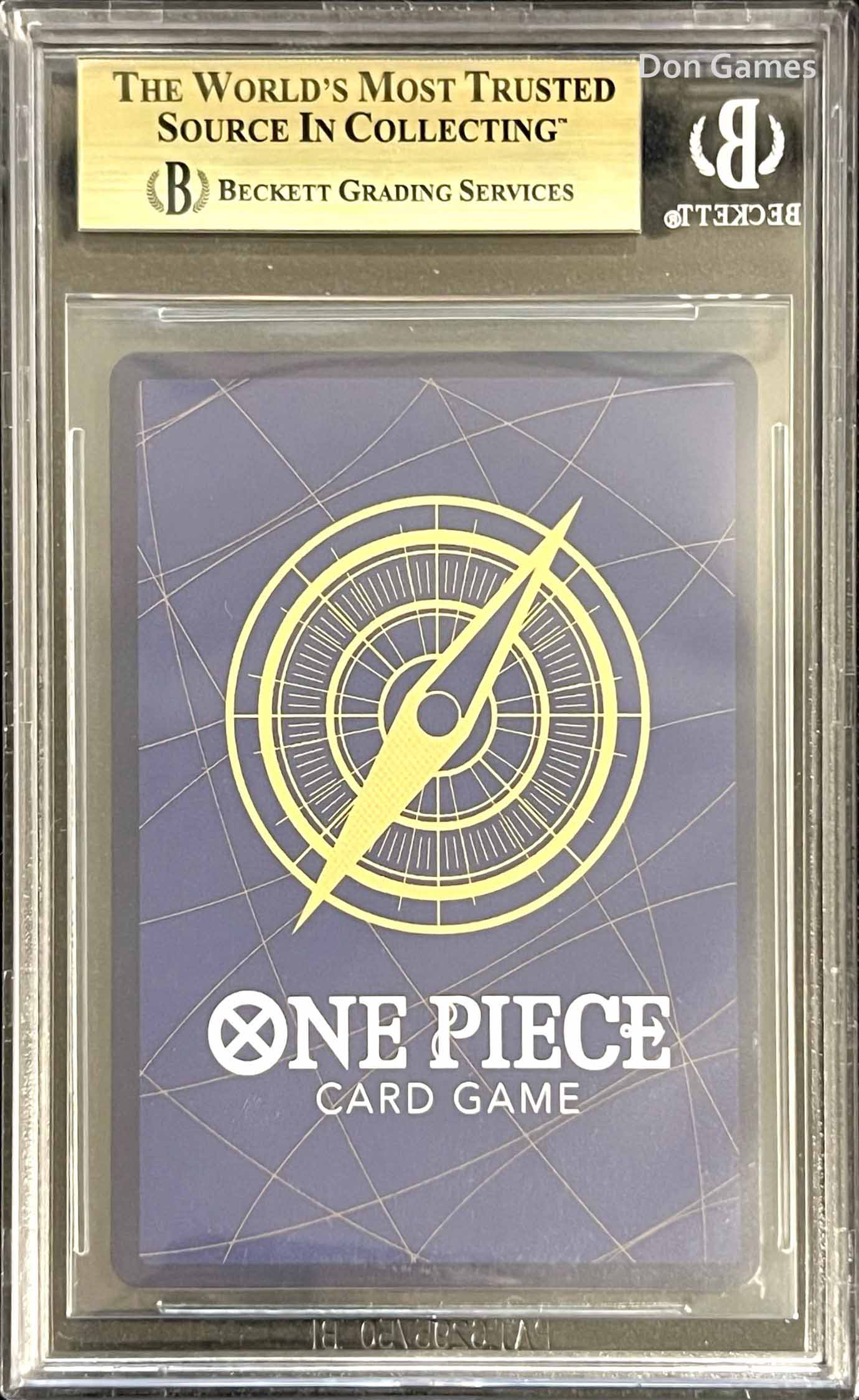 BGS 9.5 [JPN] Monkey D. Luffy (ST21-014) Character Card Shonen Jump Magazine Promo (9.5 x 2 Subgrades)