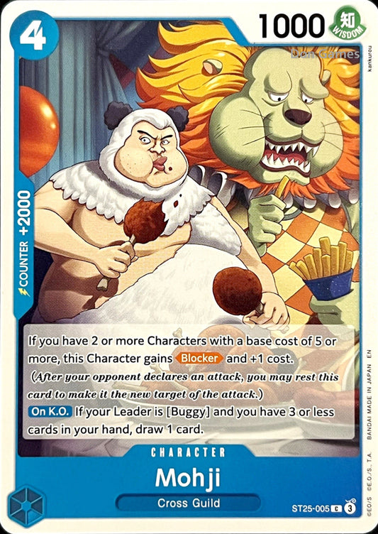 ST25-005 Mohji Character Card