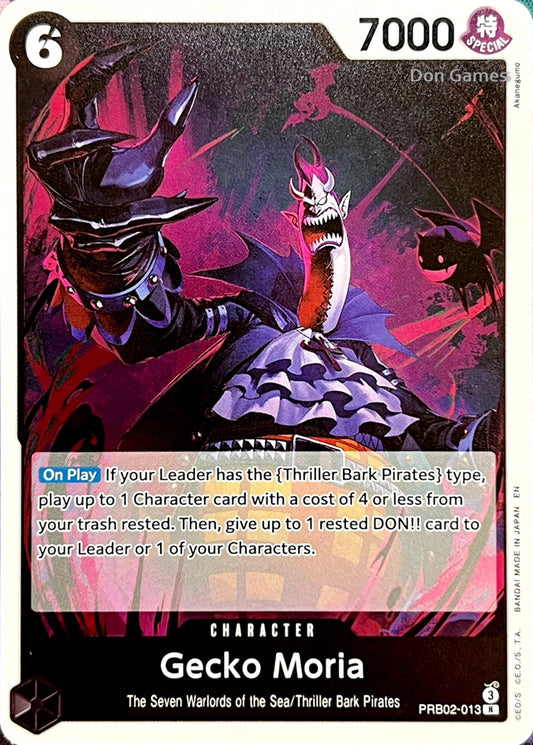 PRB02-013 Gecko Moria Character Card