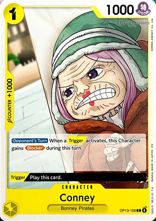 OP13-106 Conney Character Card