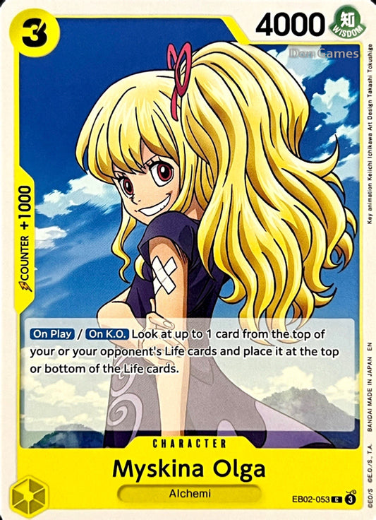 EB02-053 Myskina Olga Character Card