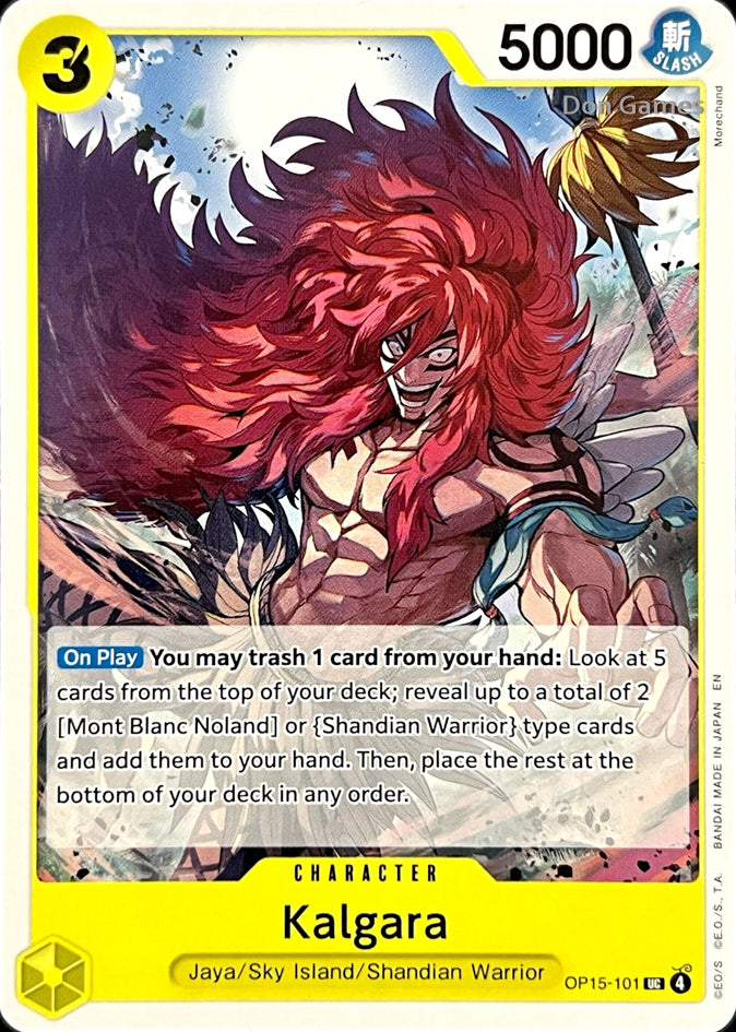 OP15-101 Kalgara Character Card