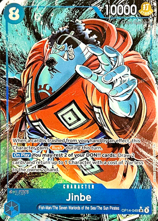 OP14-049 Jinbe Character Card Alternate Art