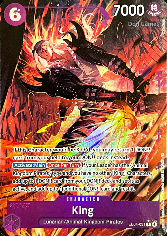 EB04-031 King Character Card Alternate Art
