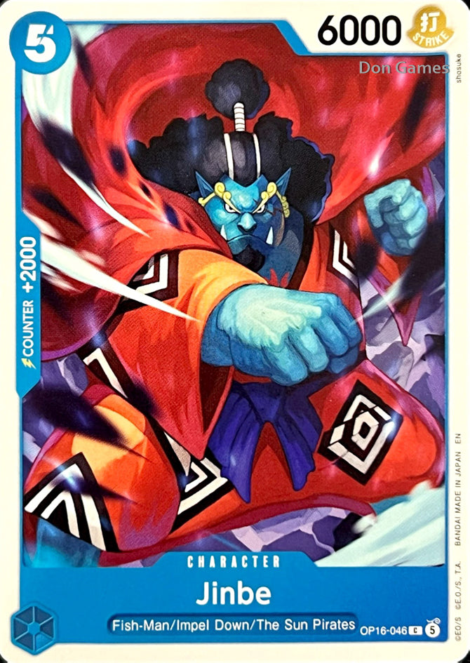 OP16-046 Jinbe Character Card