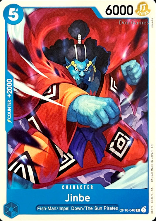 OP16-046 Jinbe Character Card