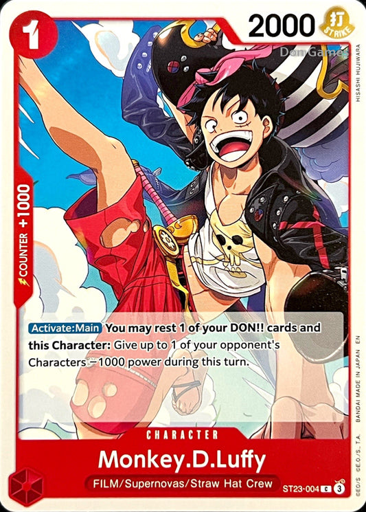 ST23-004 Monkey. D. Luffy Character Card