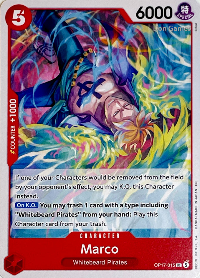 OP17-015 Marco Character Card