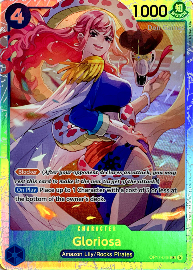 OP17-046 Gloriosa Character Card