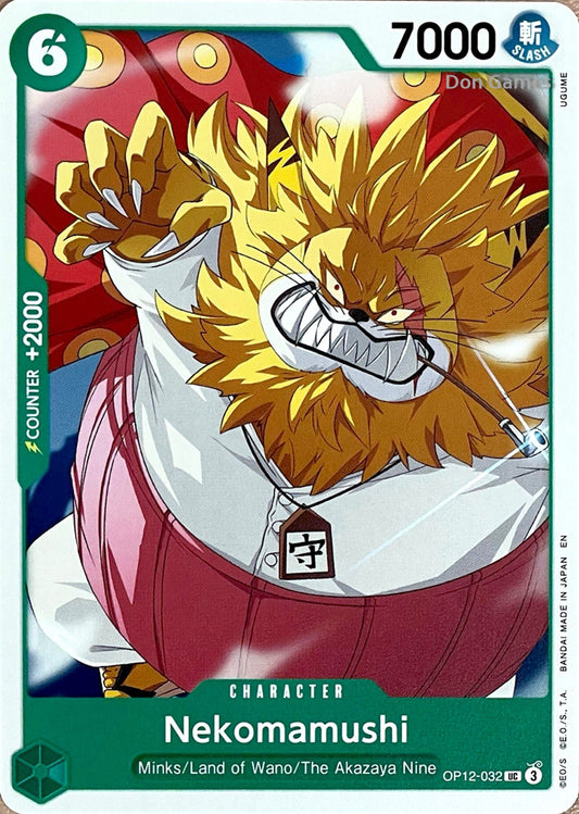 OP12-032 Nekomamushi Character Card