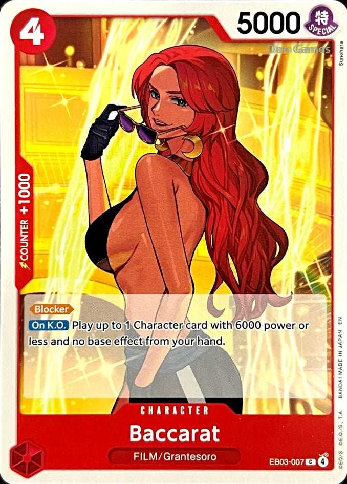 EB03-007 Baccarat Character Card
