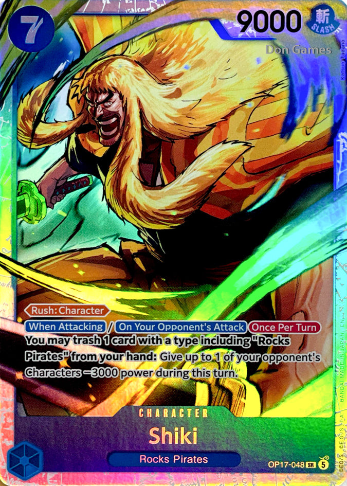 OP17-048 Shiki Character Card
