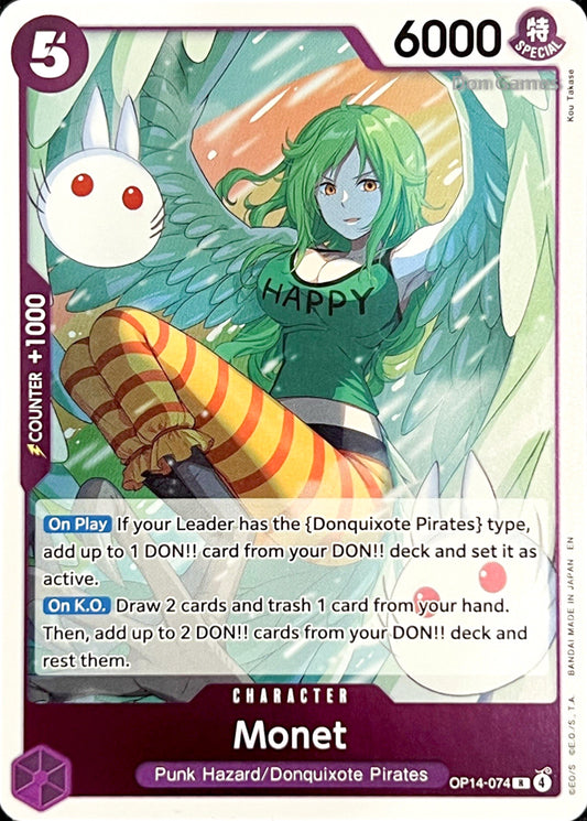 OP14-074 Monet Character Card